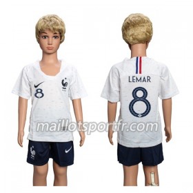 Maillot de Foot France Lemar 8 Enfant Exterieur Coupe du monde 2018